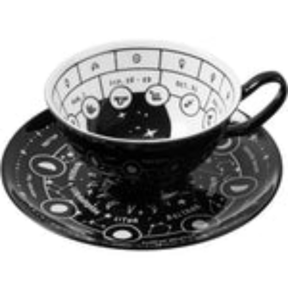 Tea Leaf Reading cup and Saucer - Picture 2 of 2